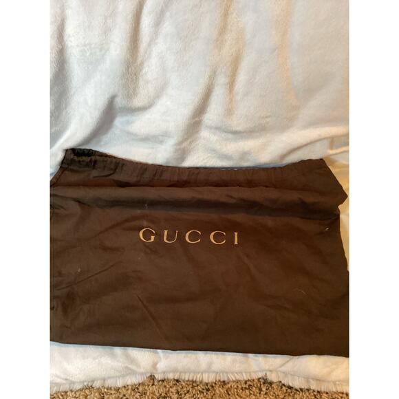 GUCCI Microguccissima Navy Calf Leather Margaux Boston - Picture 13 of 14